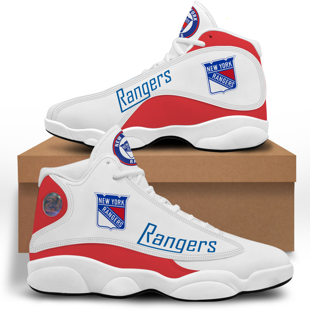 Men's New York Rangers Limited Edition JD13 Sneakers 001